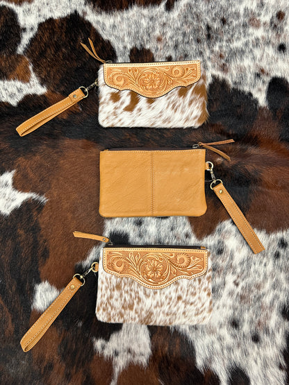 The 'Para' Cowhide Clutch