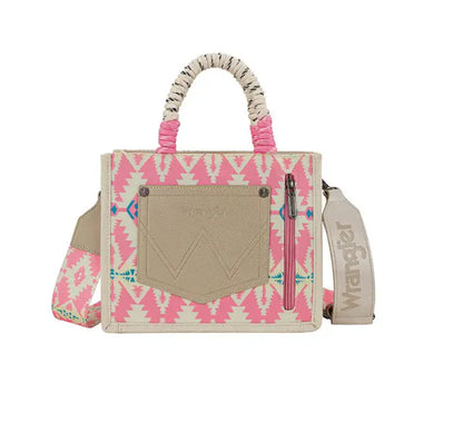 Southwestern Rope Handle Bag