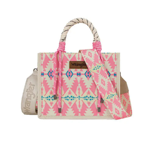 Southwestern Rope Handle Bag