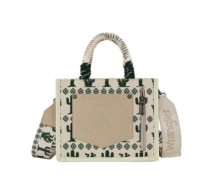 Southwestern Rope Handle Bag