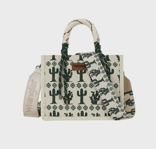 Southwestern Rope Handle Bag