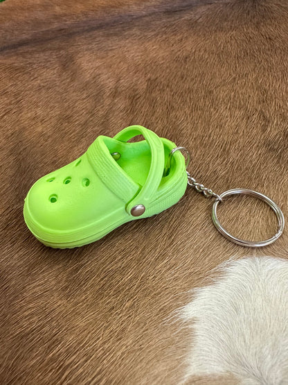 Mini Croc Keychain