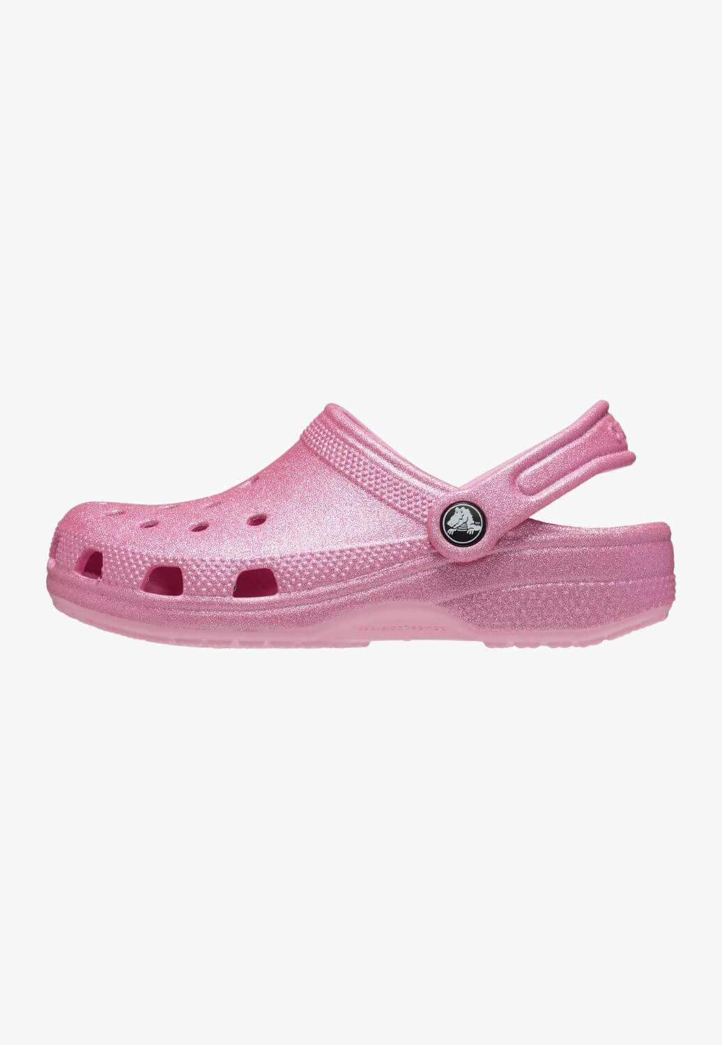 Crocs - Kids Classic Glitter Clog - Pink Tweed