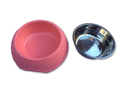 2in1 Stainless Pet Bowl