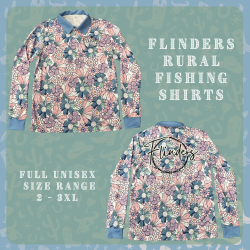 Flinders Rural Fishing Shirt - Floral