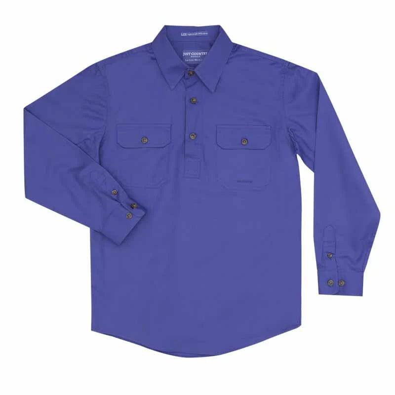 Just Country Boys Lachlan Shirt - Blue