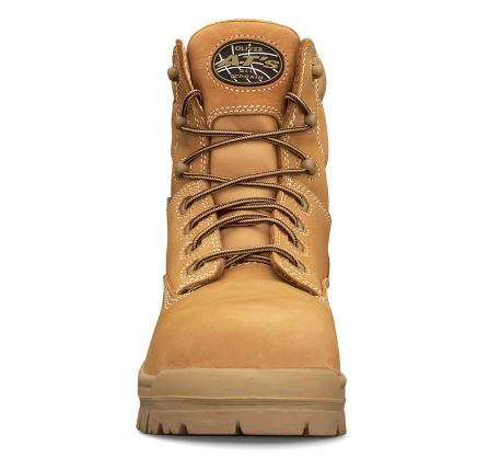 Oliver AT45 Series Composite Capped Mid Cut Work Boot Wheat