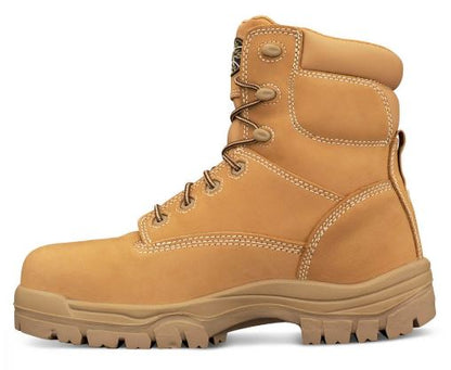 Oliver AT45 Series Composite Capped Mid Cut Work Boot Wheat