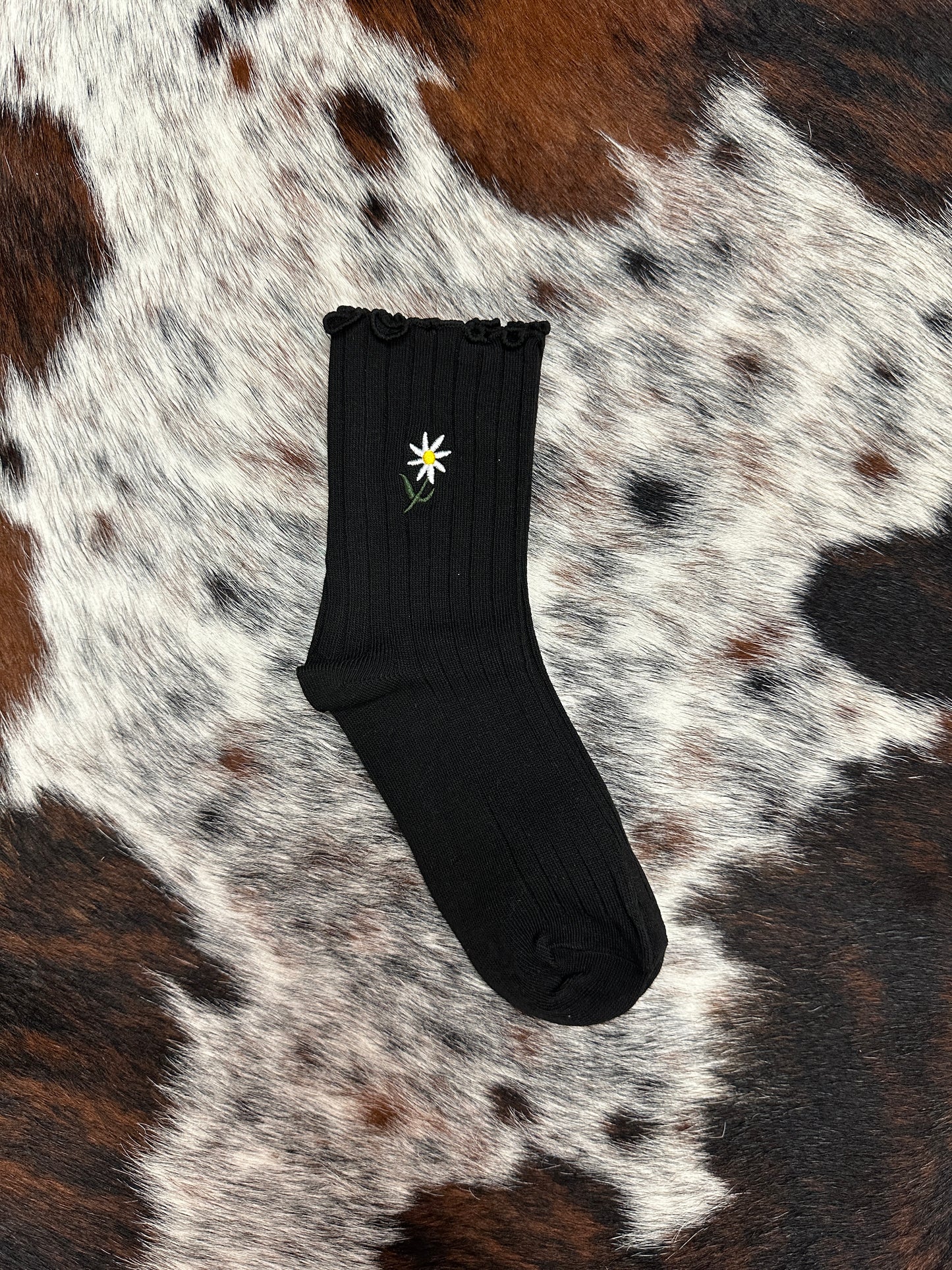 Daisy Crew Socks