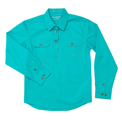 Just Country Girls Kenzie Shirt - Turquoise