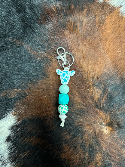 Highland Cow Keychain