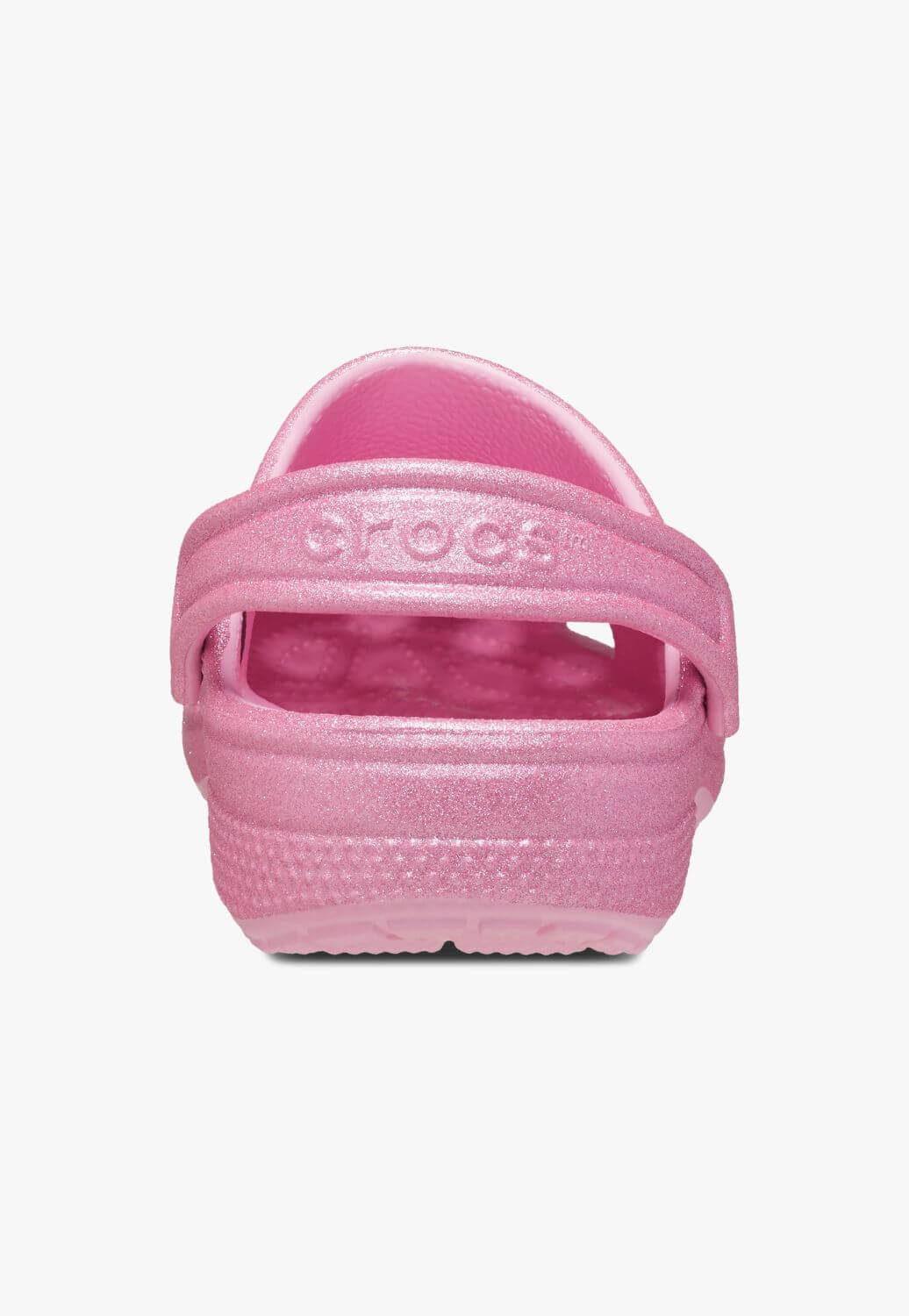 Crocs - Kids Classic Glitter Clog - Pink Tweed