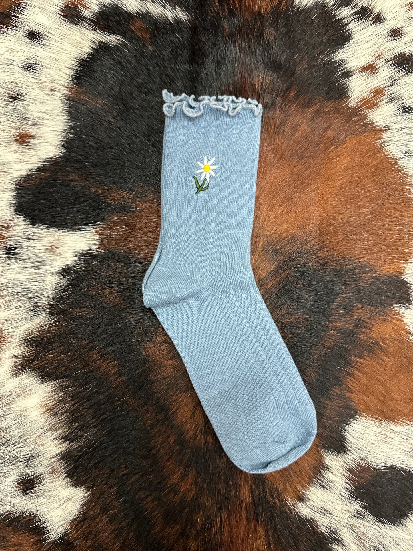 Daisy Crew Socks