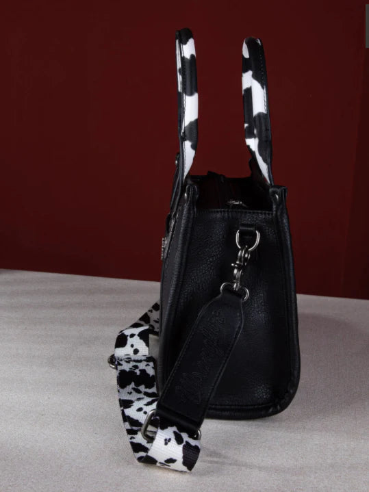 Wrangler Cow Print Crossbody Bag