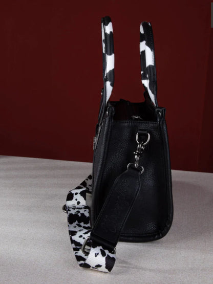 Wrangler Cow Print Crossbody Bag