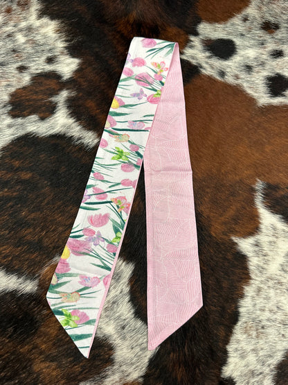 Floral Hat Band/Hair Scarf