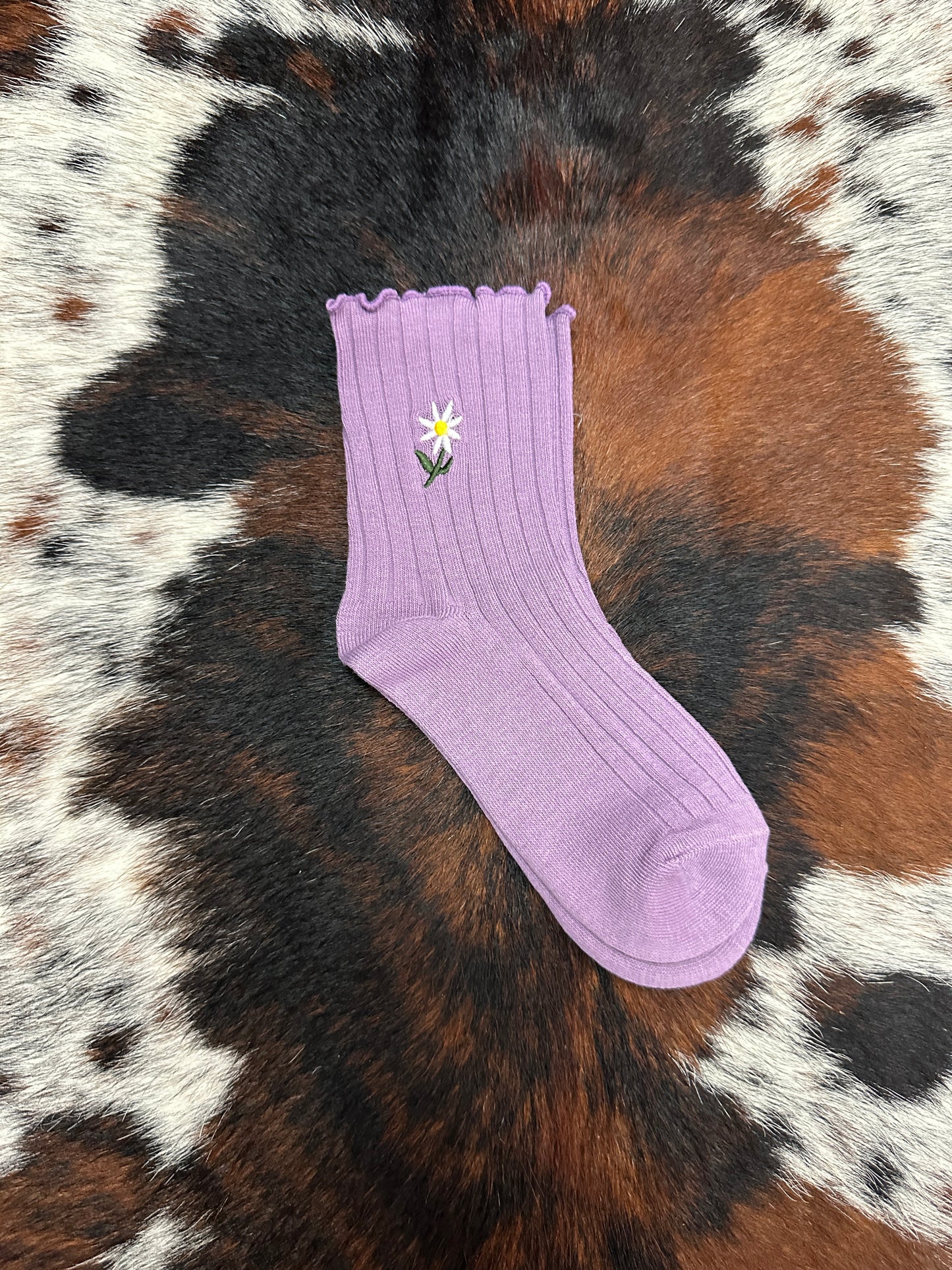 Daisy Crew Socks