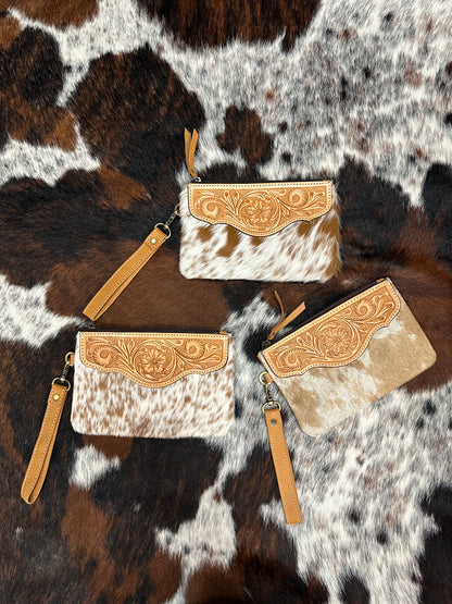 The 'Para' Cowhide Clutch