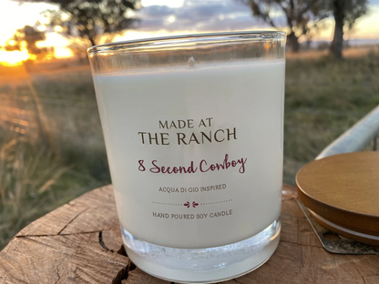 Large 'Made at the Ranch' Candles