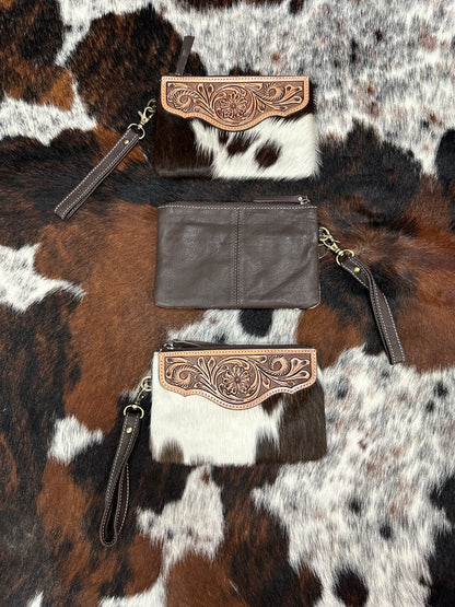 The 'Para' Cowhide Clutch