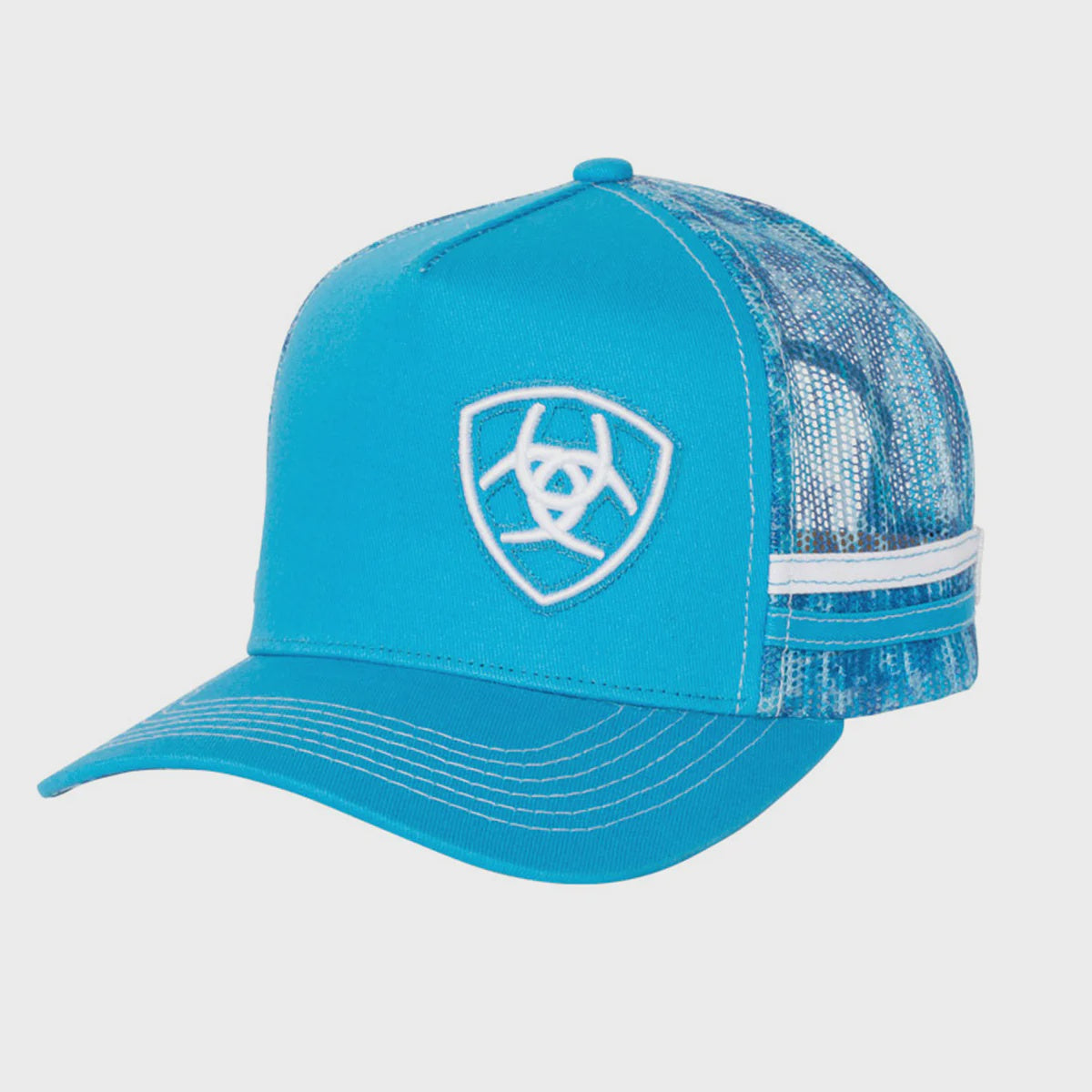 Ariat Digi Camo Trucker Cap - Blue Jewel