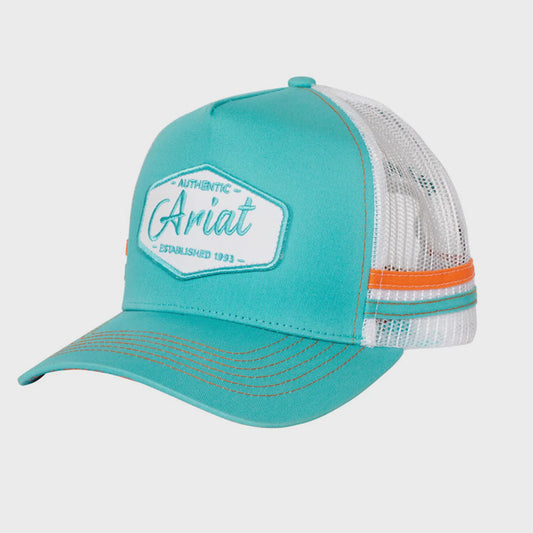 Ariat Est Patch Trucker Cap - Pool Green