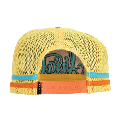 Ariat Sunflower Script Trucker Cap - Blue Burst