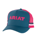 Ariat Arrow Trucker Cap - Navy/Pink