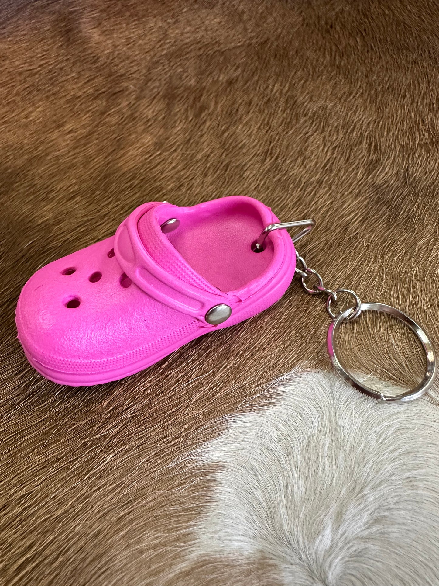 Mini Croc Keychain