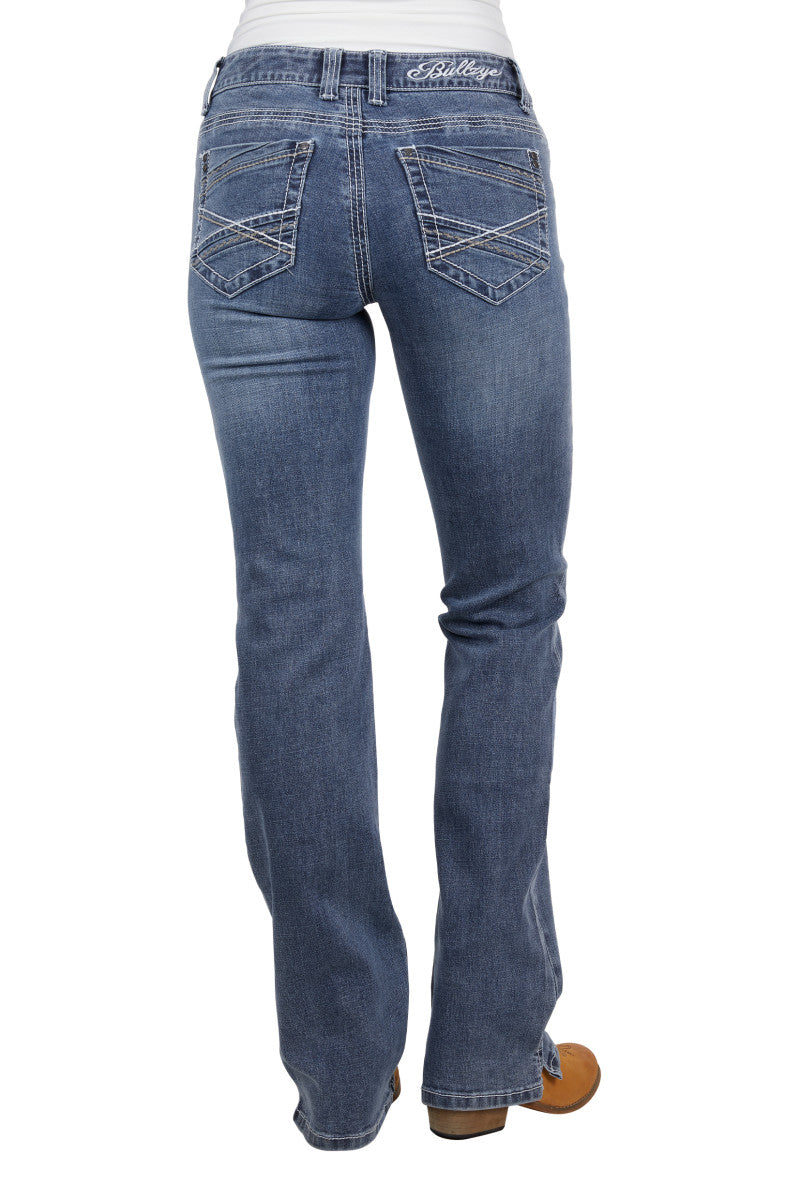 Women's Azalea Bootcut Jean - Indigo Sky