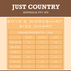 Just Country Boys Lachlan Work Shirt - Navy