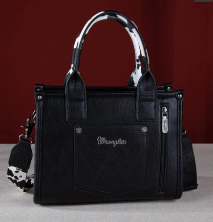 Wrangler Cow Print Crossbody Bag