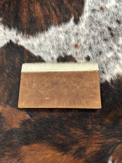 Tooled Leather Slim Cowhide Wallet