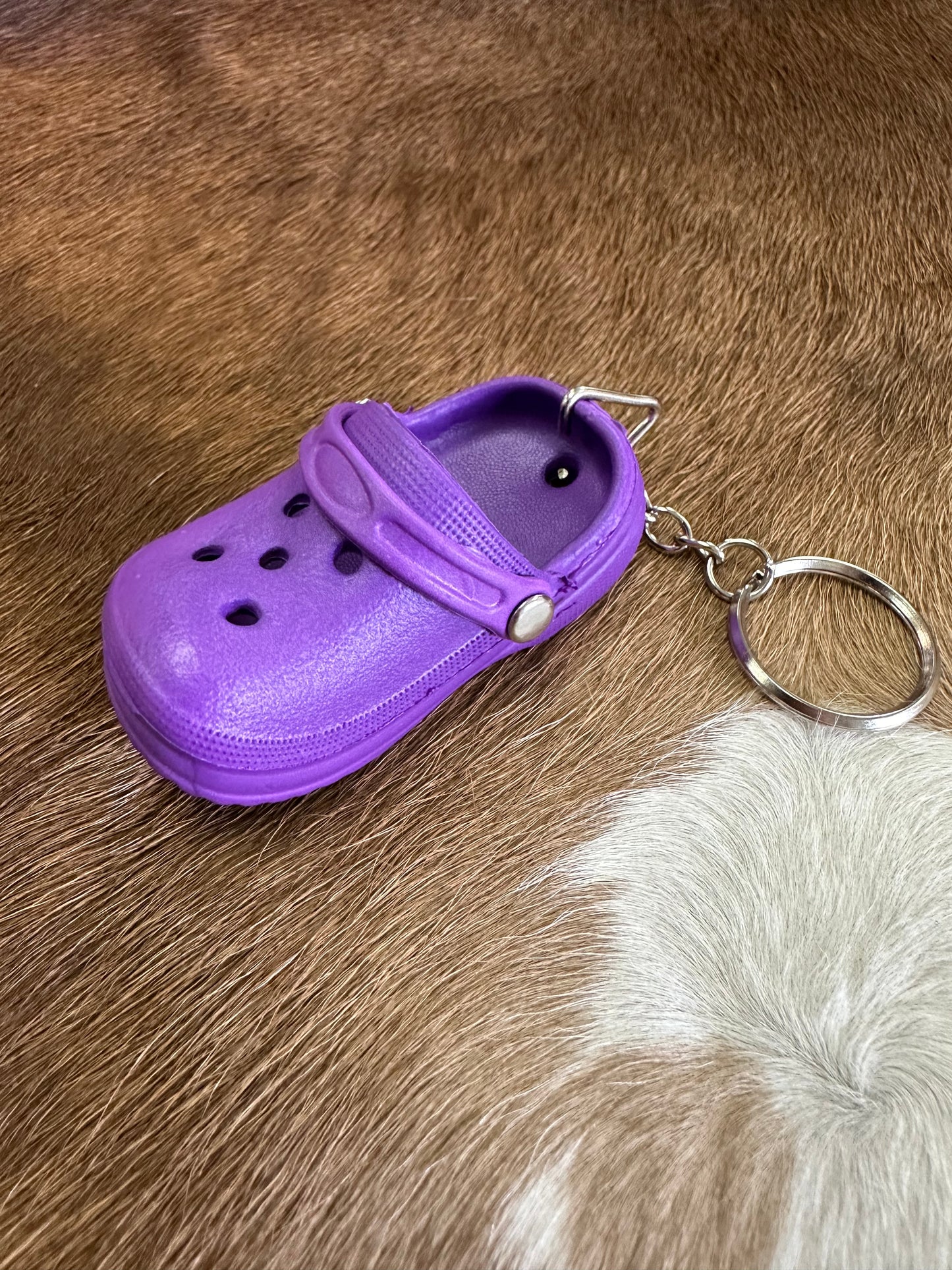 Mini Croc Keychain