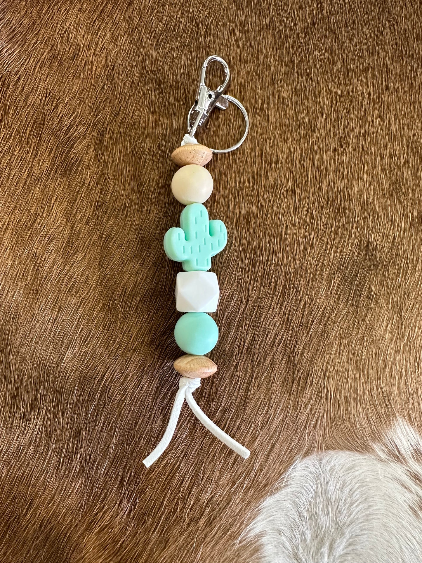 Cactus Keychain