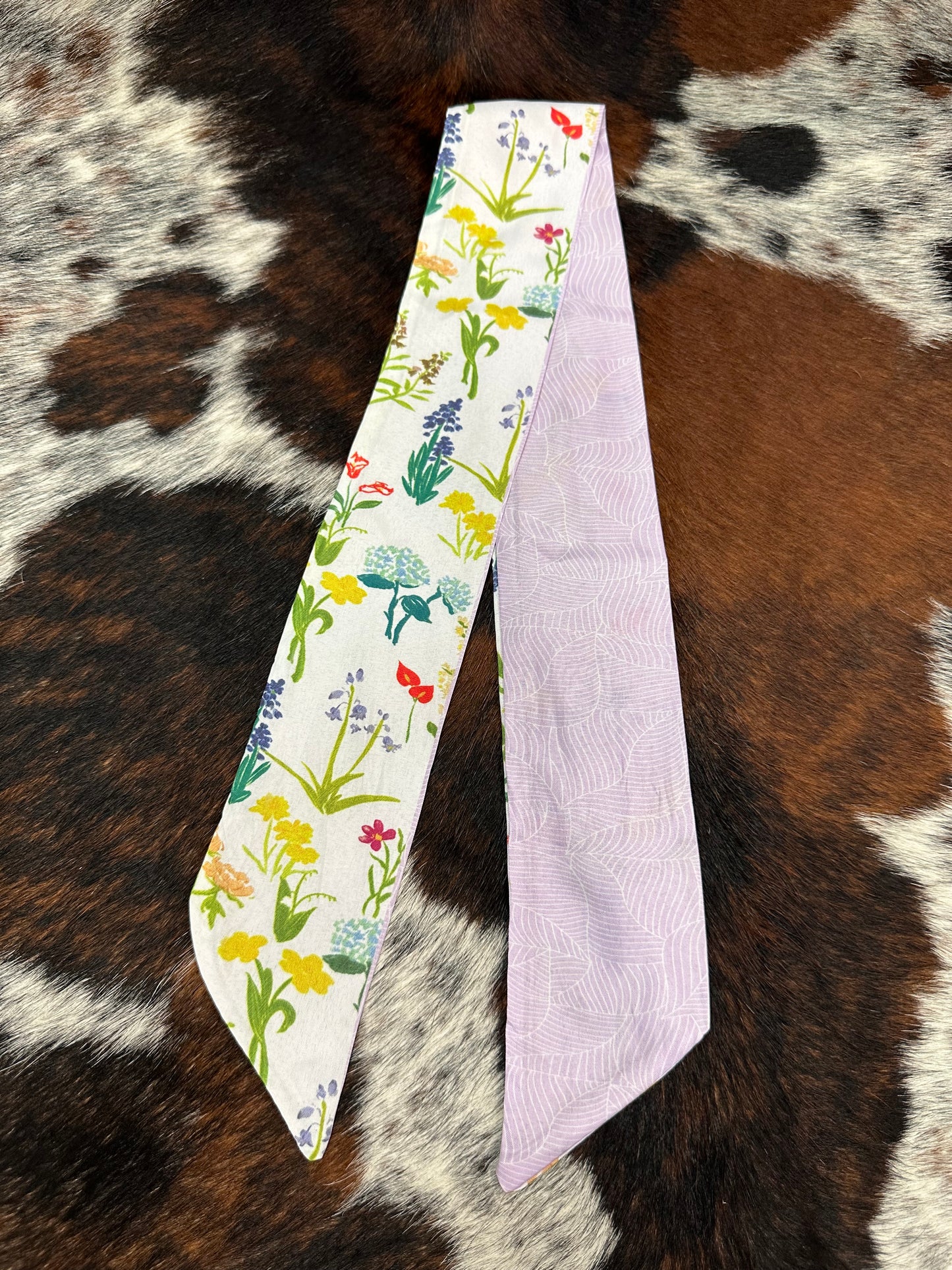 Floral Hat Band/Hair Scarf