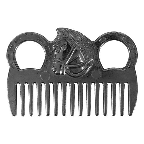 Aluminium Horsehead Mane Comb