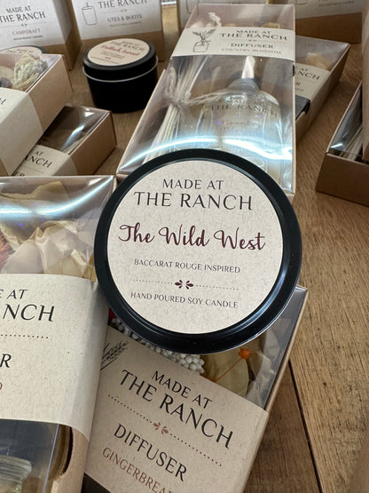 Small 'Made at the Ranch' Candles