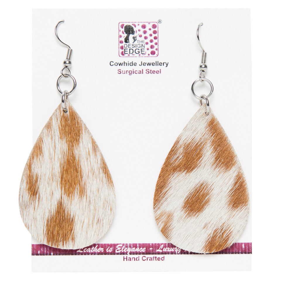 Cowhide Earrings