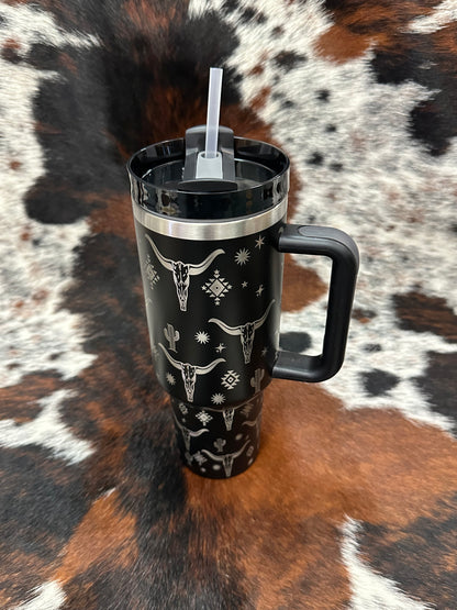 40oz Tumbler - Western