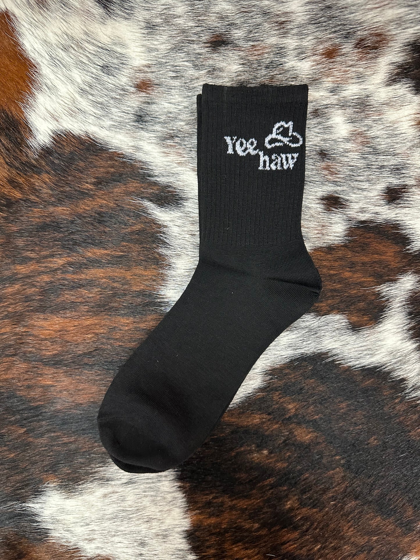 Yee Haw Crew Socks