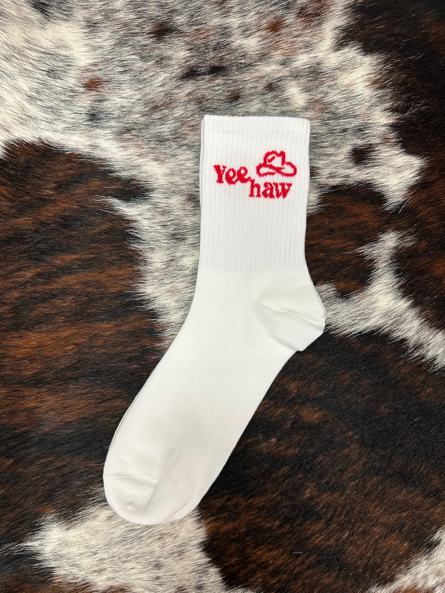 Yee Haw Crew Socks