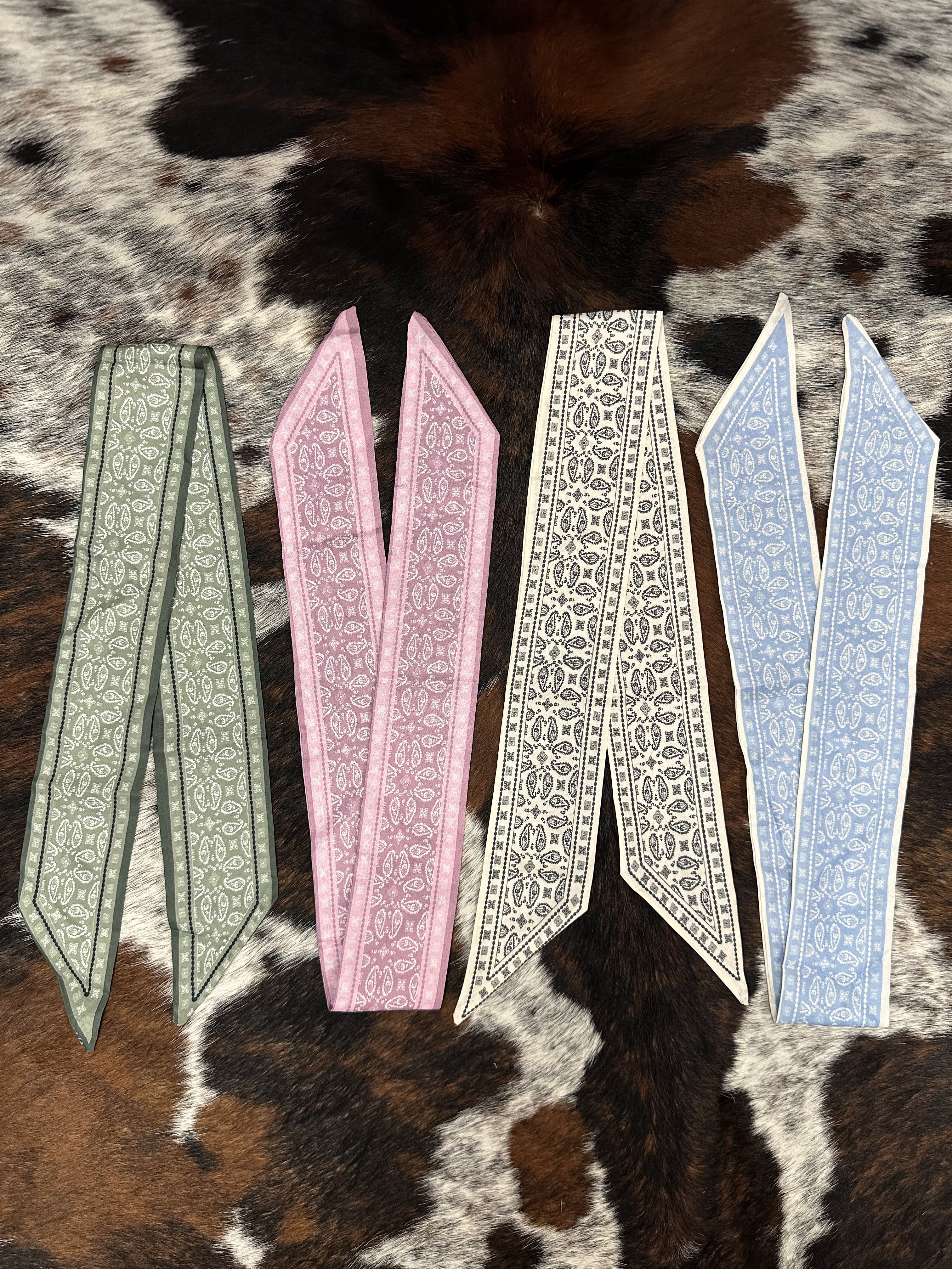 Paisley Hat Band/Hair Scarf