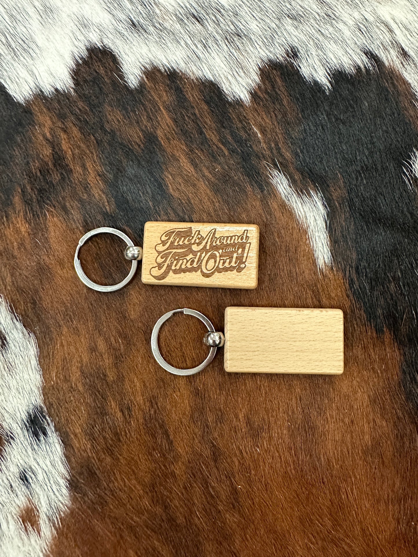 'Cheeky Edition' Keyrings