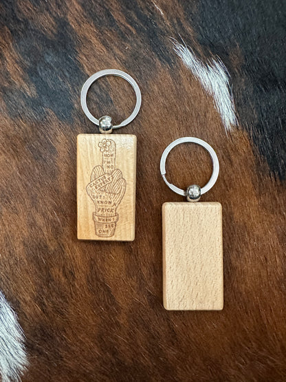 'Cheeky Edition' Keyrings