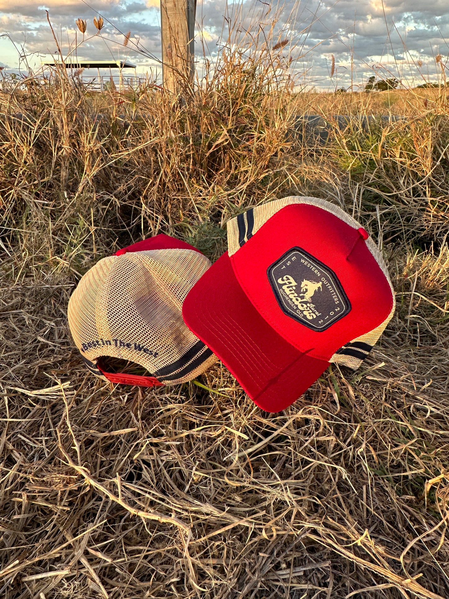 Flinders Rural Trucker Cap - Red