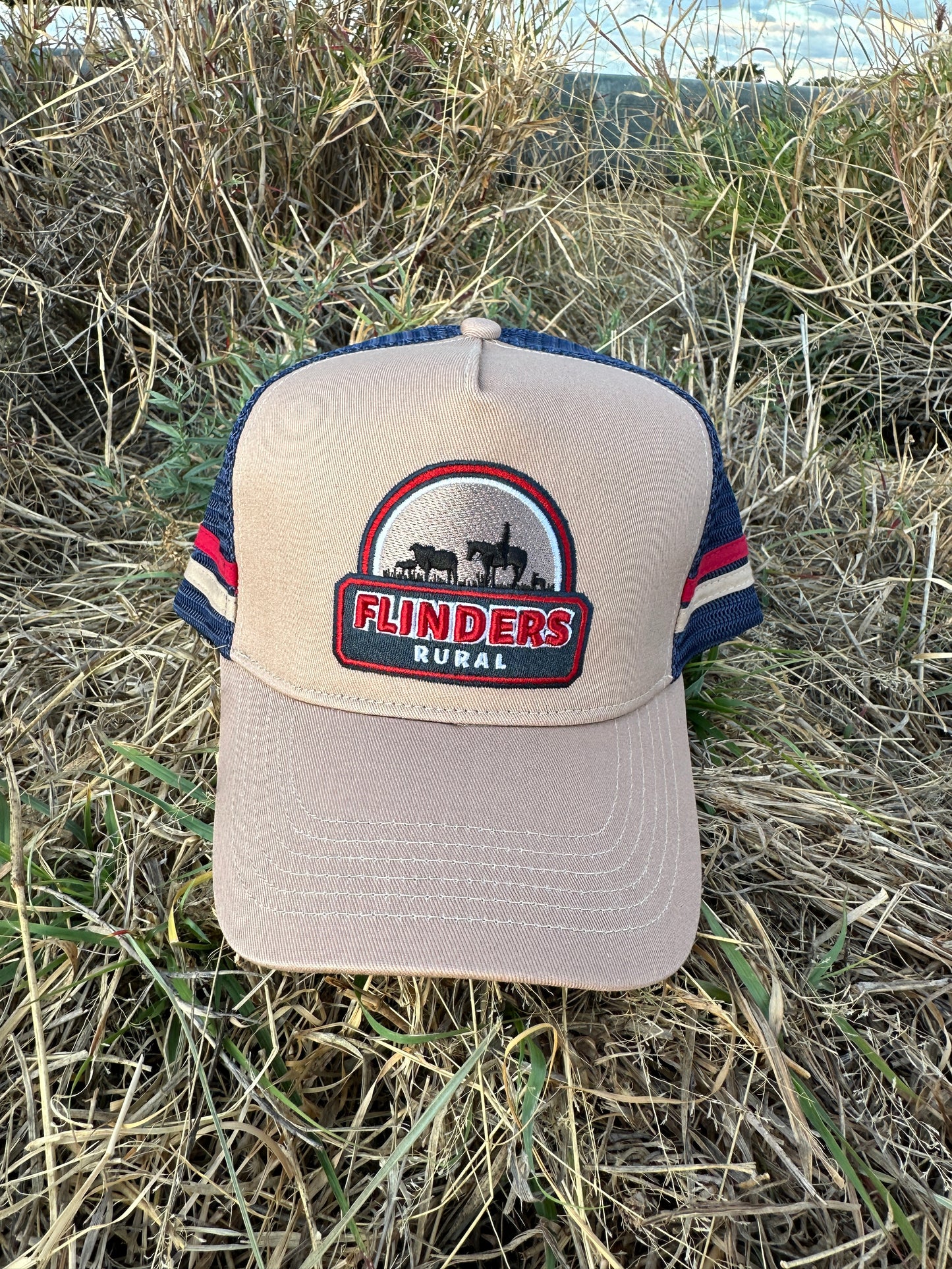 Flinders Rural Trucker Cap - Beige