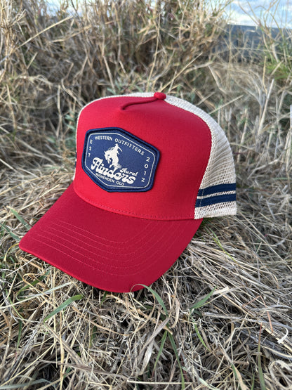 Flinders Rural Trucker Cap - Red