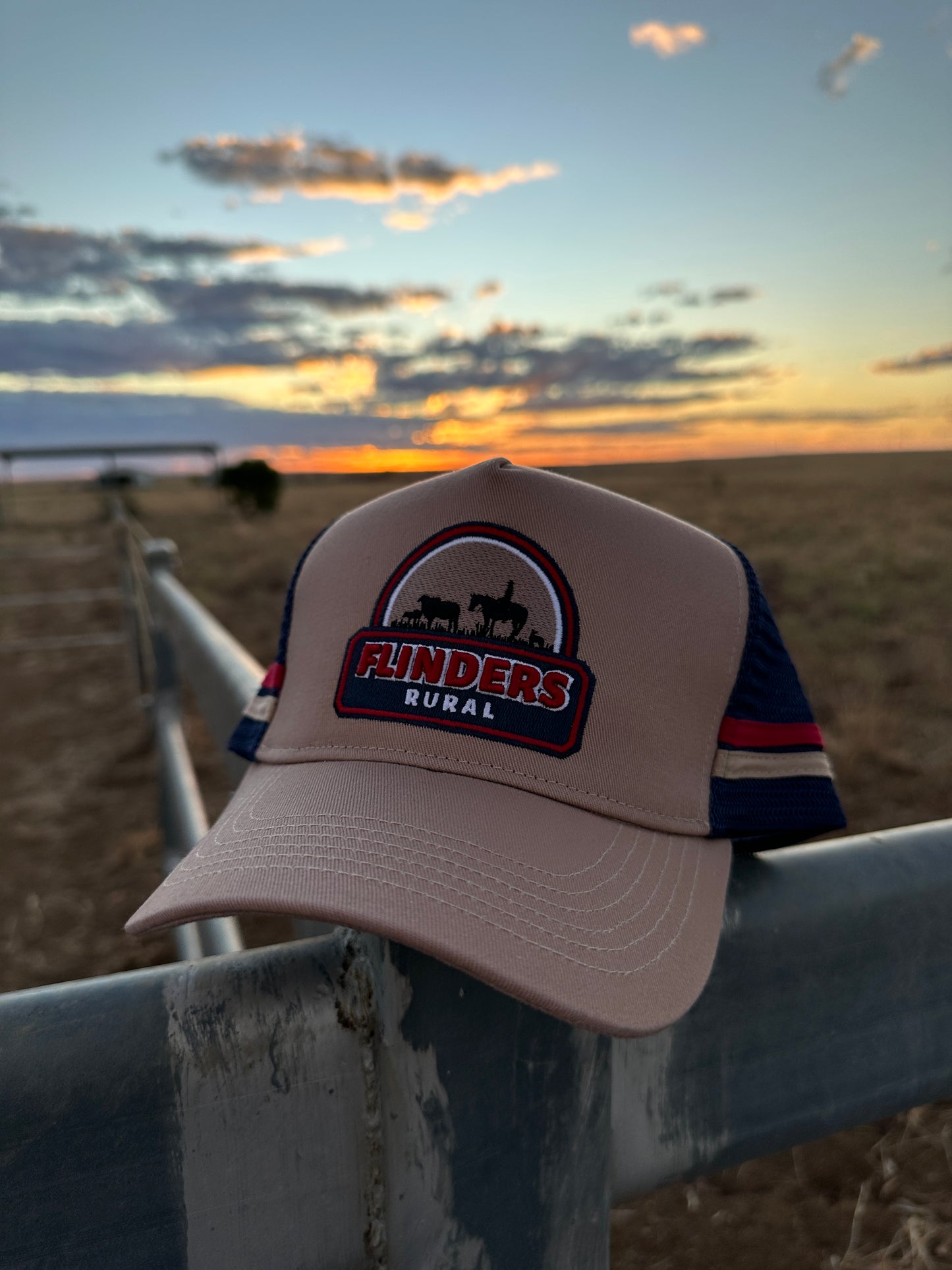 Flinders Rural Trucker Cap - Beige