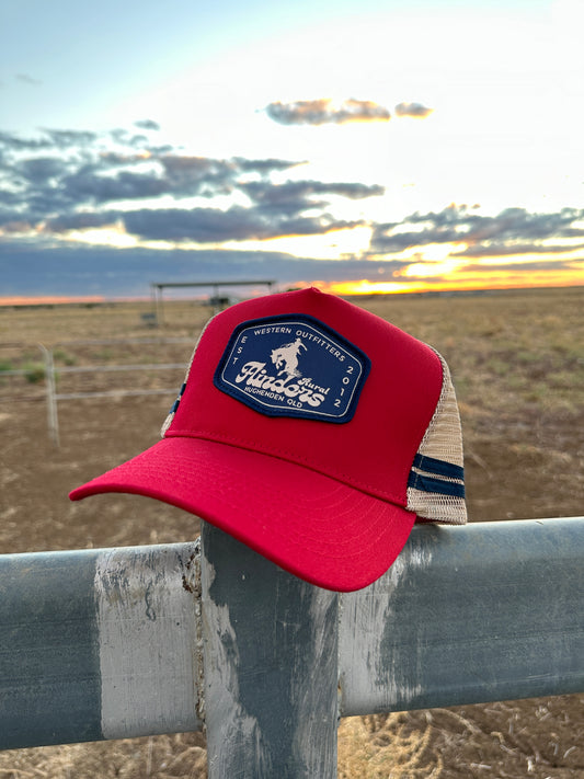 Flinders Rural Trucker Cap - Red